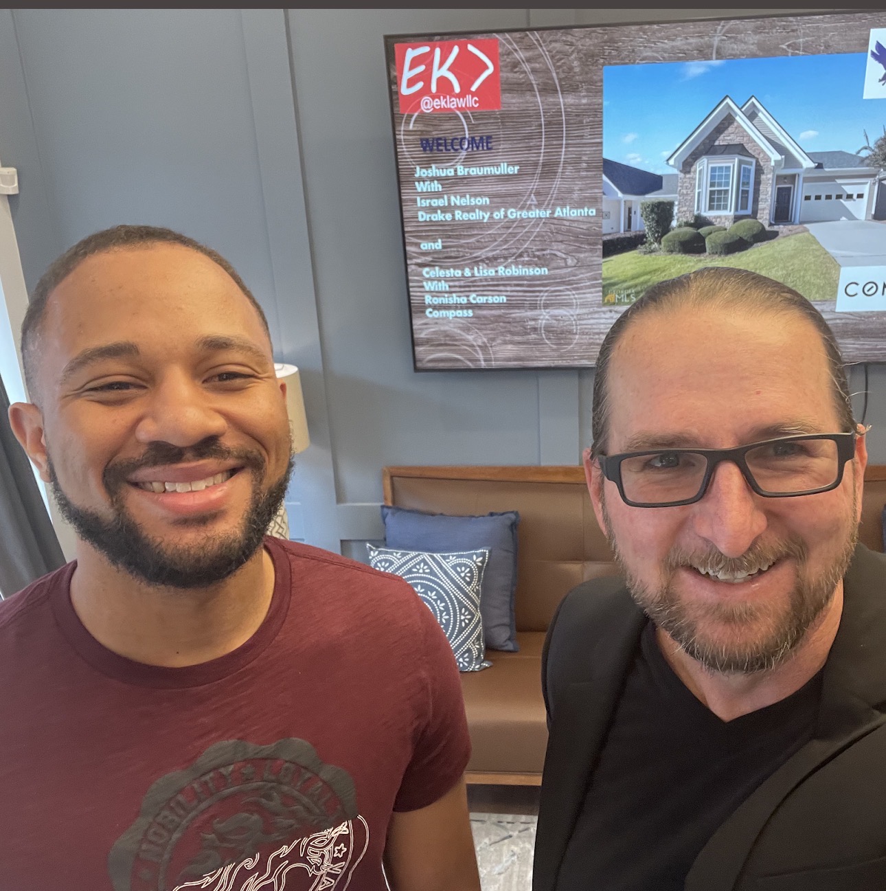 Joshua Braumuller - Joshua Braumuller home buyer with Israel Nelson realtor at Peachtree City closing