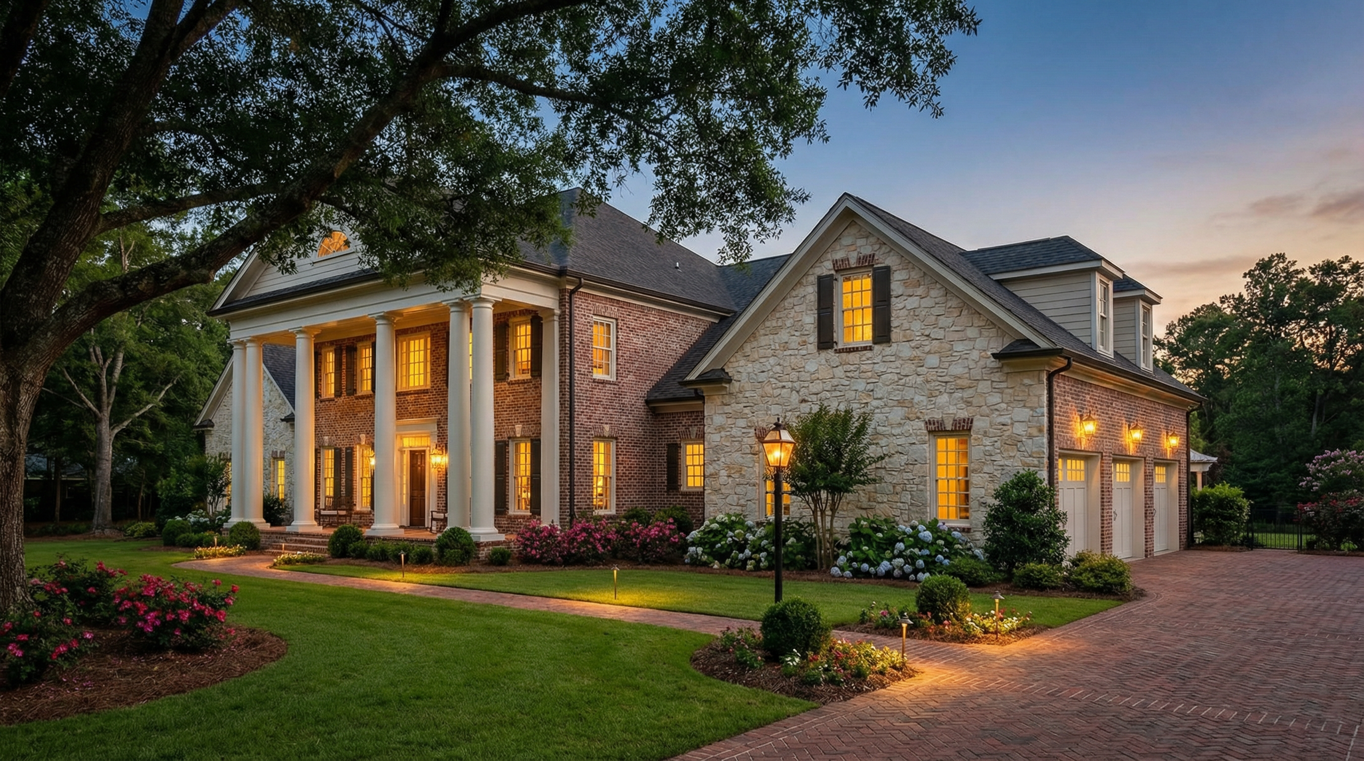 Luxury home exterior