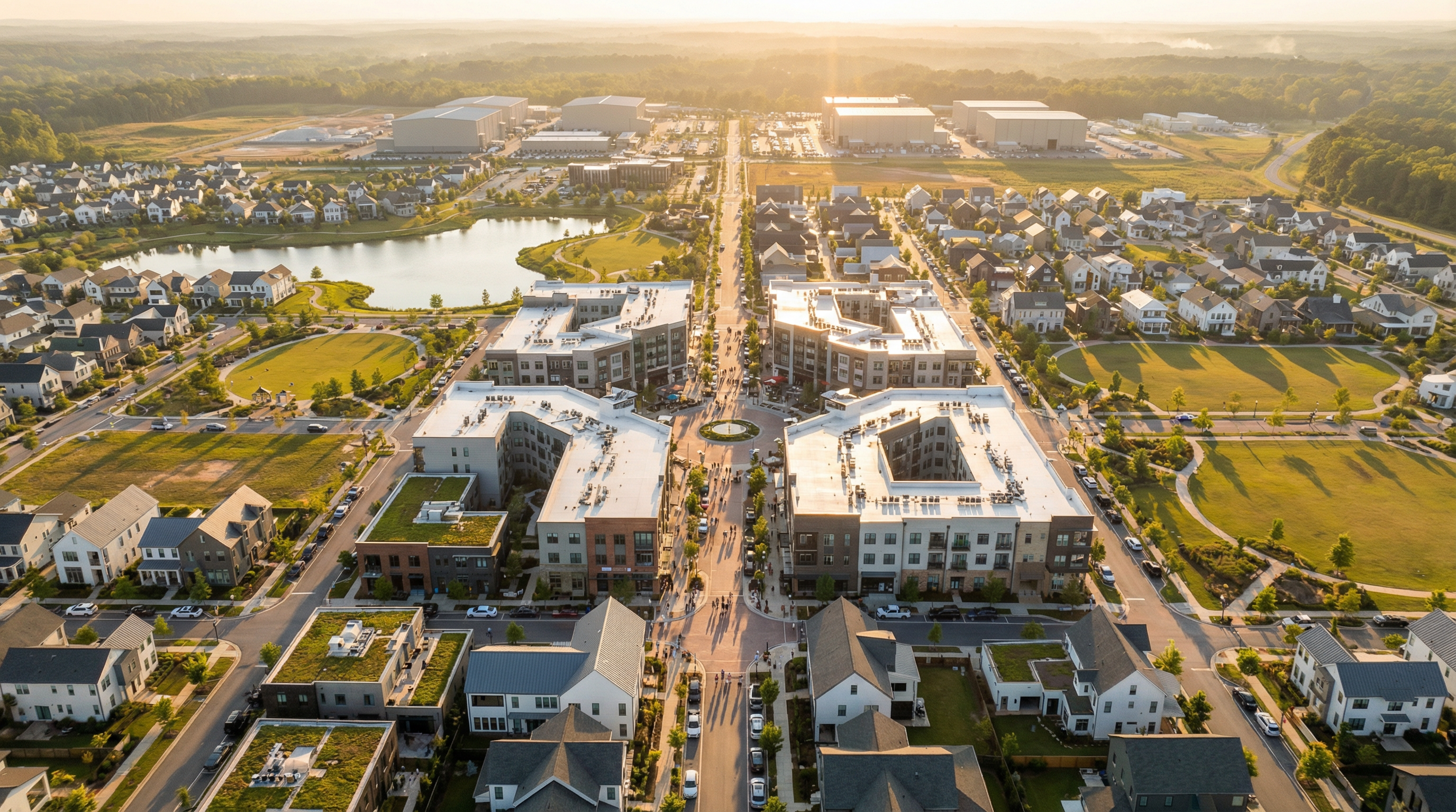 Modern Trilith community Georgia